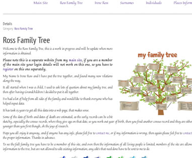 Ross Family Tree